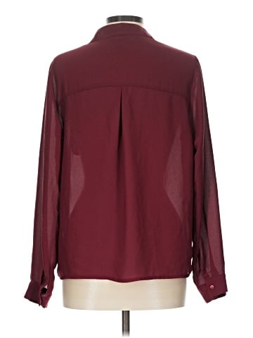 Topshop Long Sleeve Blouse (view 2)