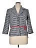 Sweet Suits 100% Polyester Houndstooth Gray Blazer Size 14 - photo 1