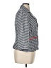 Sweet Suits 100% Polyester Houndstooth Gray Blazer Size 14 - photo 4