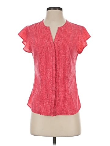 Calvin Klein Short Sleeve Blouse (view 1)