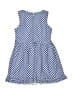 Original Marines 100% Polyester Checkered-gingham Blue Dress Size 8 - photo 2