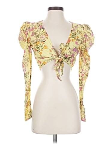 Hemant & Nandita 3/4 Sleeve Blouse (view 1)