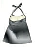 Lands' End Stripes Blue Swimsuit Top Size 6 - photo 2