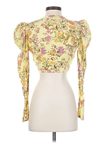 Hemant & Nandita 3/4 Sleeve Blouse (view 2)