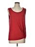 Max Studio Red Sleeveless T-Shirt Size L - photo 1