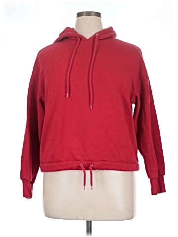 Forever 21 Plus Pullover Hoodie (view 1)