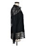 Theory 100% Polyamide Black Long Sleeve Blouse Size M - photo 4