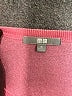 Uniqlo 100% Wool Pink Wool Pullover Sweater Size M - photo 7