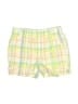 First Impressions Plaid Yellow Shorts 9-12 MO / 12 MO - photo 1