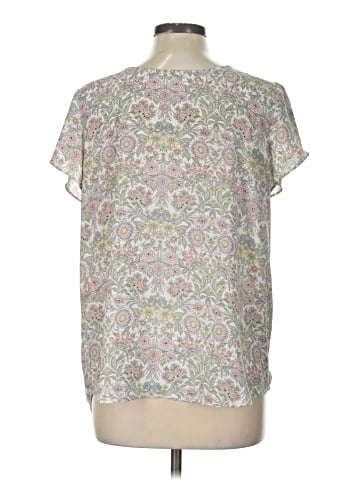 Ann Taylor LOFT Short Sleeve Blouse (view 2)
