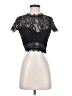 TOBI 100% Polyester Black Short Sleeve Top Size S - photo 1