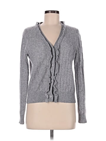 Aqua Cashmere Cardigan (view 1)