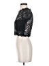 TOBI 100% Polyester Black Short Sleeve Top Size S - photo 5