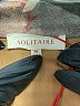 Solitaire 100% Polyester Floral Brown Blazer Size M - photo 6