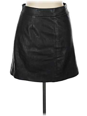 J.Crew Factory Store Faux Leather Skirt (view 1)