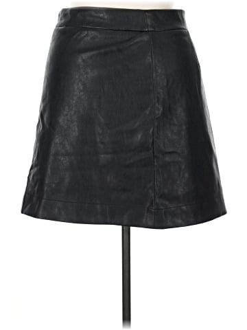 J.Crew Factory Store Faux Leather Skirt (view 2)