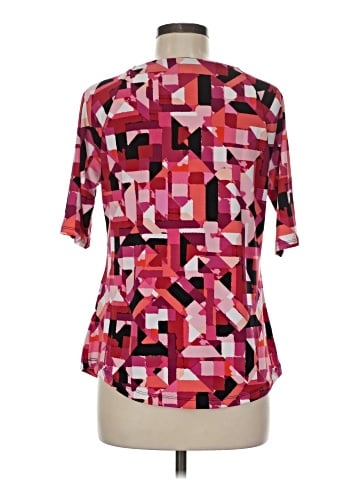 Liz Claiborne Short Sleeve Blouse (view 2)