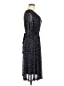 En Focus Studio Polka Dots Black Cocktail Dress Size 8 - photo 4