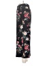 Rebecca Taylor 100% Silk Floral Black Silk Pants Size XS - photo 5