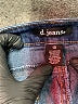 d.jeans Solid Blue Jeans Size 10 - photo 8