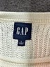 Gap 100% Cotton Ivory Pullover Sweater Size L - photo 7