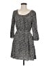 Cooperative 100% Polyester Paisley Gray Casual Dress Size M - photo 1