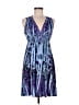 Live and Let Live Paisley Blue Cocktail Dress Size M - photo 1