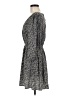 Cooperative 100% Polyester Paisley Gray Casual Dress Size M - photo 5