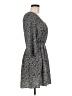 Cooperative 100% Polyester Paisley Gray Casual Dress Size M - photo 4