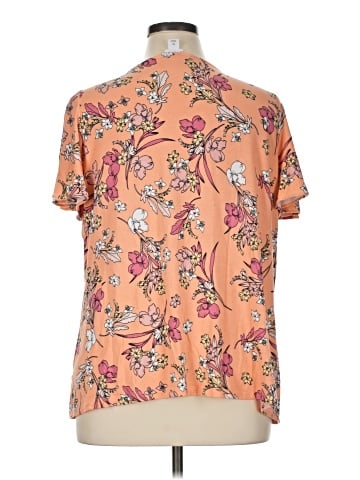 Liz Claiborne Short Sleeve Blouse (view 2)