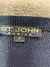 St. John Blue Short Sleeve Top Size P (petite) - photo 7