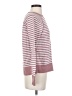 L.L.Bean 100% Organic Cotton Stripes Pink Pullover Sweater Size S - photo 4