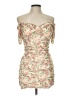 Privy Floral Ivory Cocktail Dress Size L - photo 1