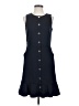Ann Taylor LOFT Blue Casual Dress Size 4 - photo 1