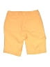 St. John's Bay Solid Yellow Orange Cargo Shorts Size 6 - photo 2