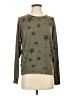 P.J. Salvage Stars Green Pullover Sweater Size S - photo 1