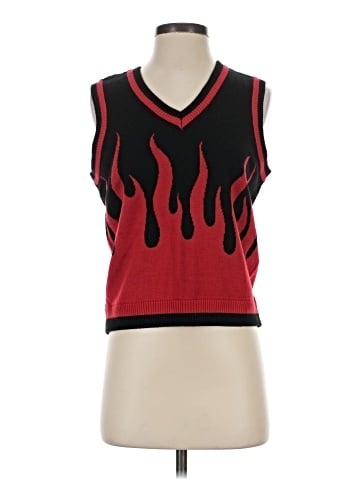 Social Collision Sweater Vest (view 1)