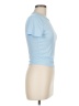 Shein Blue Short Sleeve Turtleneck Size M - photo 4