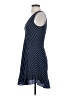 J.Crew 100% Polyester Stripes Blue Casual Dress Size 0 - photo 5