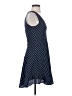 J.Crew 100% Polyester Stripes Blue Casual Dress Size 0 - photo 4