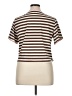 Cider Stripes Brown Short Sleeve Turtleneck Size XL - photo 2