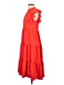 Amanda Uprichard 100% Polyester Red Casual Dress Size XS - photo 5