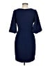 Amanda Uprichard 100% Polyester Solid Blue Casual Dress Size M - photo 2
