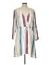 Rails 100% Rayon Stripes White Casual Dress Size L - photo 1