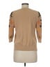 En Creme Floral Tan Pullover Sweater Size M - photo 2
