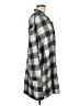 Hanna Andersson Plaid Gray 3/4 Sleeve Button-Down Shirt Size M - photo 4