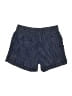 Athleta 100% Linen Chevron-herringbone Blue Shorts Size 4 - photo 2