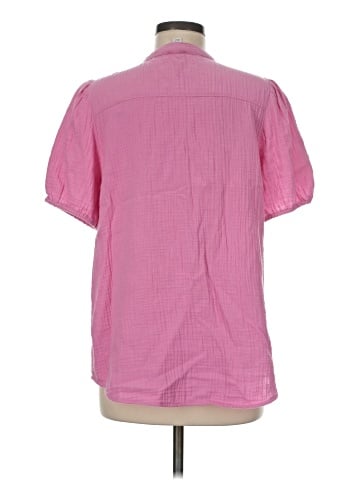 J.Crew Factory Store Short Sleeve Henley (view 2)