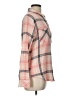 Sanctuary Plaid Pink Long Sleeve Blouse Size L - photo 4