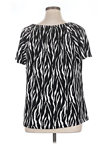 Notations Short Sleeve Blouse (view 2)
